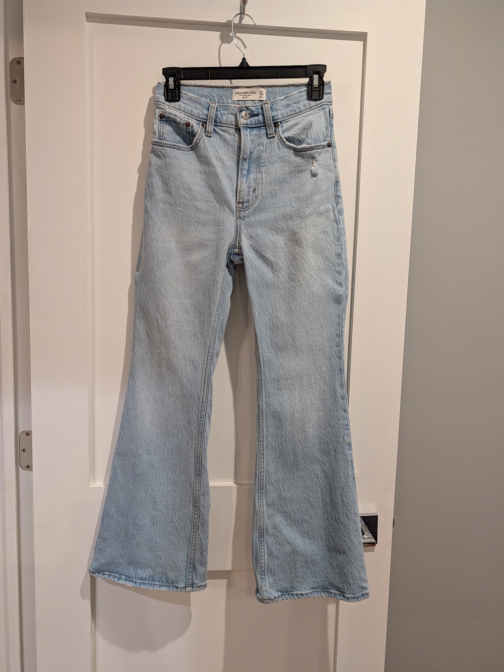 Abercrombie & Fitch Light Blue Flare Jeans